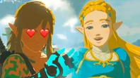 Link And Zelda In Love