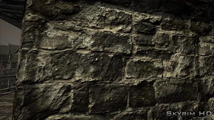 an image of the Skyrim HD - 2K Textures mod, one of the best Skyrim mods