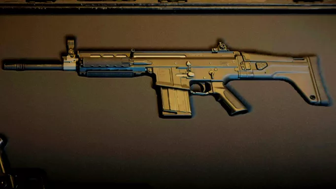 The TAQ-56, one of the best guns in MW2