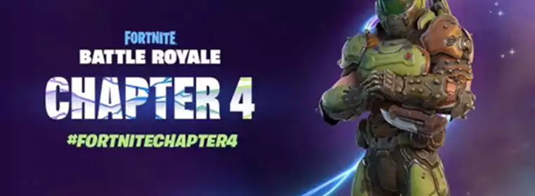 Customize your character with the Doom Slayer Skin in Fortnite Chapter 4 Season 1