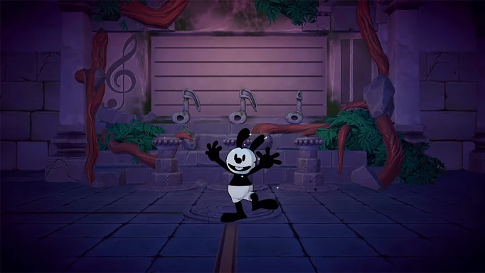 Oswald in Disney Dreamlight Valley
