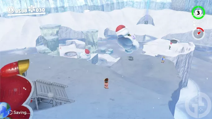 Mario Odyssey Snow World