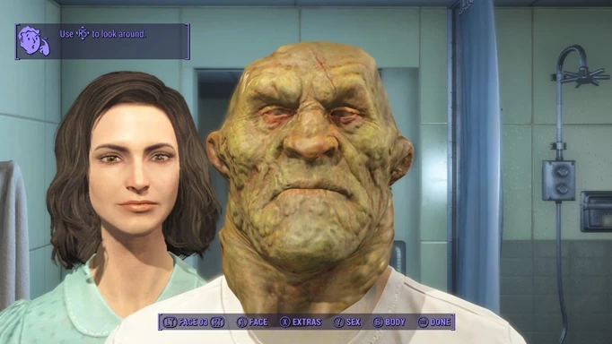 Fallout 4 playable Super Mutant