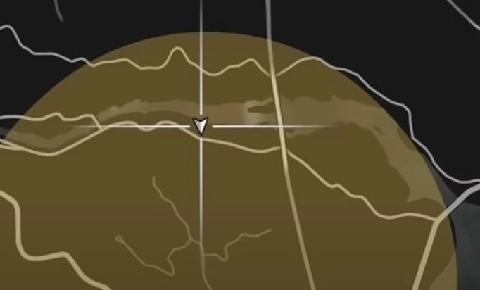 an image of the GTA Online map