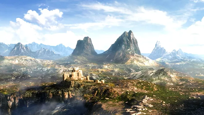 The landscape from Bethesda's teaser for The Elder Scrolls 6.