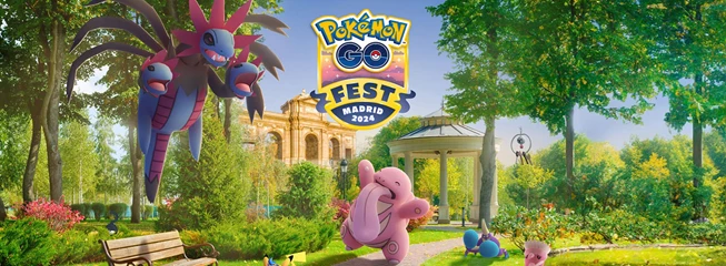 Pokemon GO Fest 2024 Madrid Poster