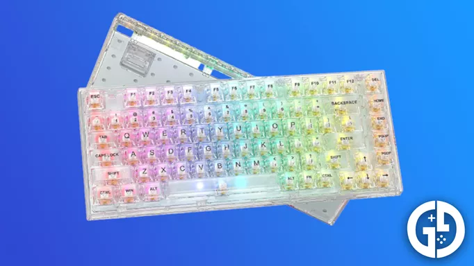 Image of the Womier S-K75, which is the best looking budget mechanical keyboard