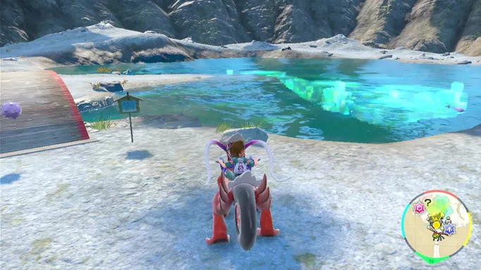 The Crystal Pool in The Teal Mask DLC for Pokemon Scarlet & Violet
