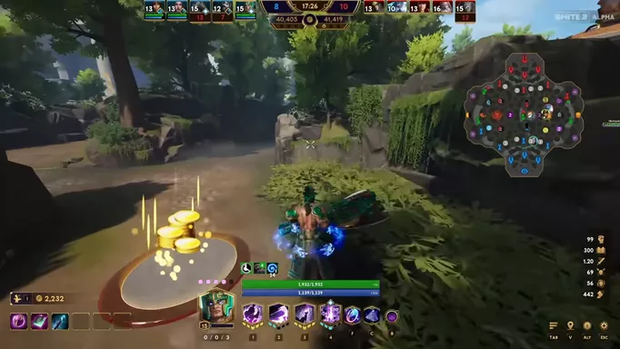Chaac hiding in grass in SMITE 2