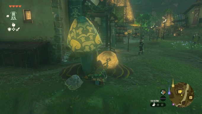 Giant mushroom in Zelda: Tears of the Kingdom