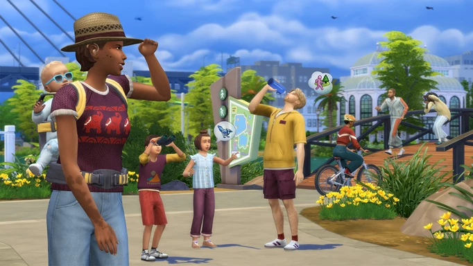 The Sims 4: Growing Together Promotional Image