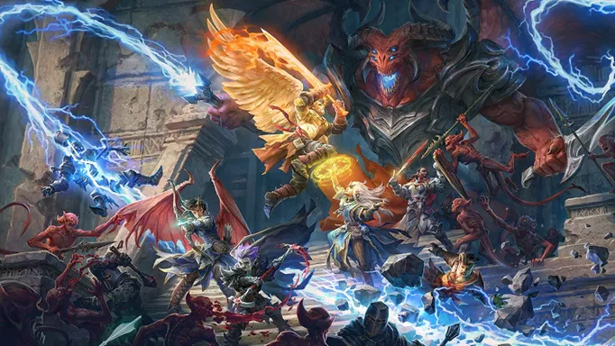 Pathfinder: Wrath of the Righteous key art