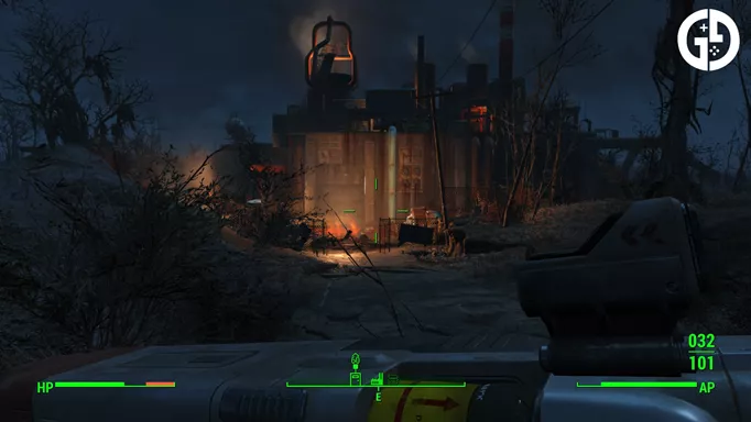 Saugus Ironworks in Fallout 4.