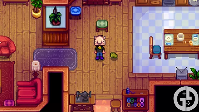 Image of the Blobfish Mask in Stardew Valley