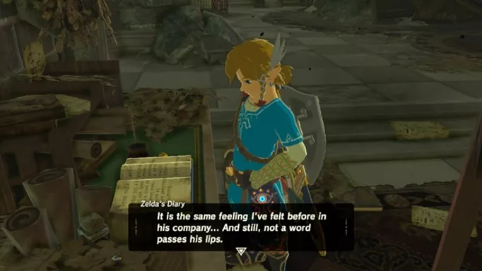 Talking Link in the Zelda games