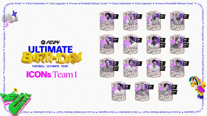 EA FC 24 Birthday Icons team 1