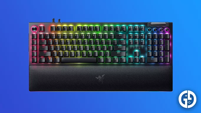 Image of the Razer BlackWidow V4 Pro, which is the best Razer gaming keyboard with mechanical switchesin 2023