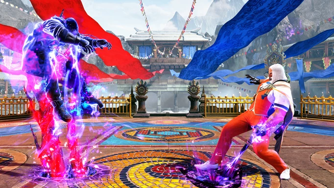 JP, one of the trickier characters in Street Fighter 6, using his Psycho Powers