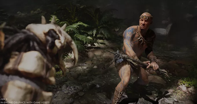 ARK 2 promotional image from trailer featuring Vin Diesel