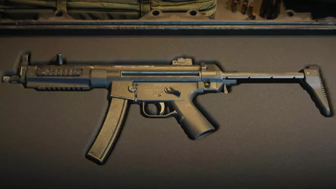 Image of the Lachmann Sub Submachine Gun, which is one of the best SMG classes in MW2