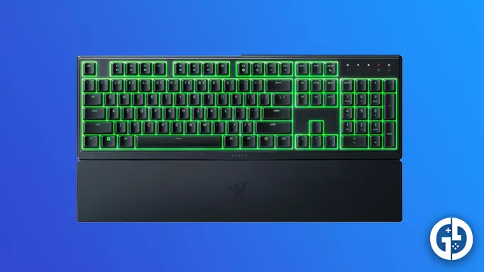 Image of the Razer Ornata V3 X, which is the cheapest Razer gaming keyboard in 2023