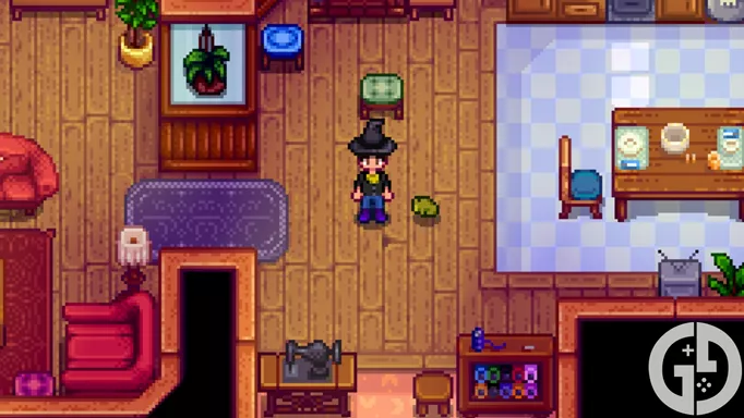 Image of the Witch Hat in Stardew Valley