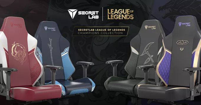 Secret Lab League of Legends Chairs