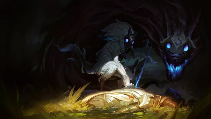 Kindred from League of Legends.