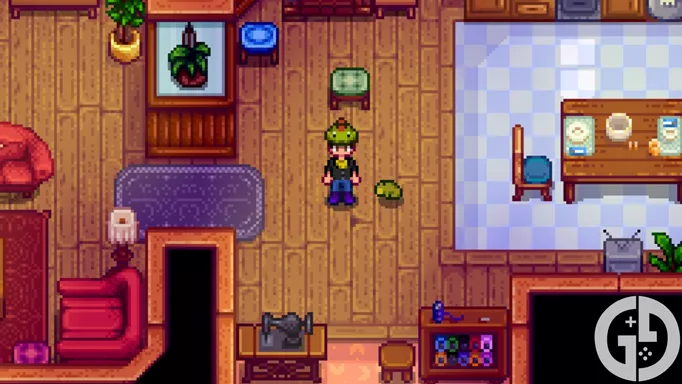 Image of the Dinosaur Mask in Stardew Valley
