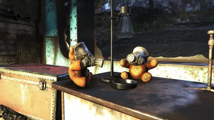 Classic Teddy Bears in Fallout 76