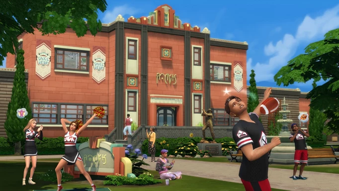 The Sims 4: High School Years Promotional Image