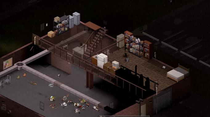 various items in Project Zomboid