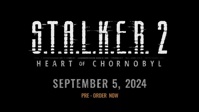 Image of the STALKER 2 logo and release date
