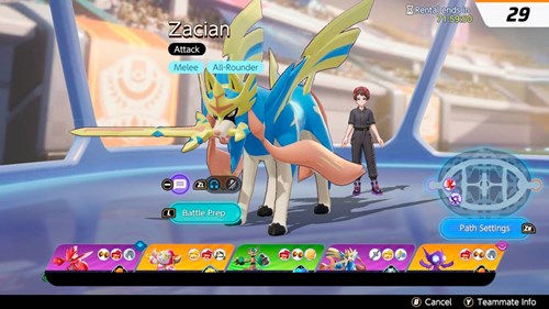 Pokémon UNITE Zacian Builds, Moves, Stats, Emblems