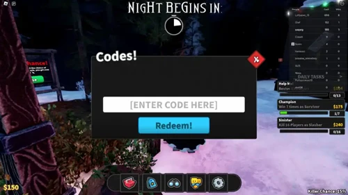 Roblox Survive the Killer codes (August 2023): Free Cash, Boost