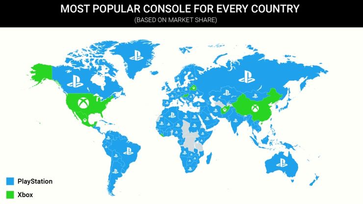 vegetarisch Sluiting Verzorger Xbox More Popular Than PlayStation In The US | GGRecon
