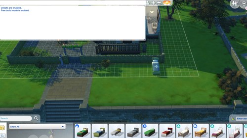 The Sims 4 Free Build Cheats