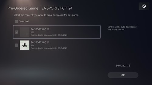Pre-order download EA FC 24 now on Xbox