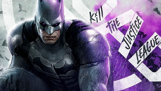 Kill the Justice League Batman character poster