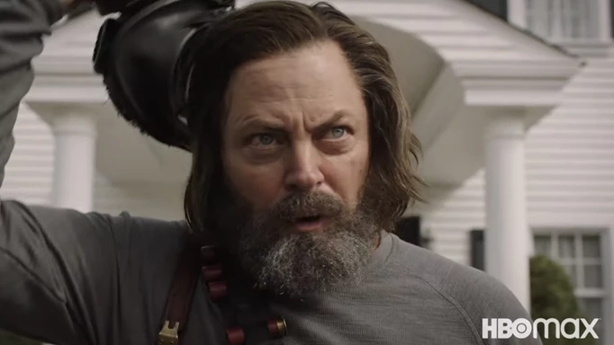 Nick Offerman as Bill in HBO's The Last of Us