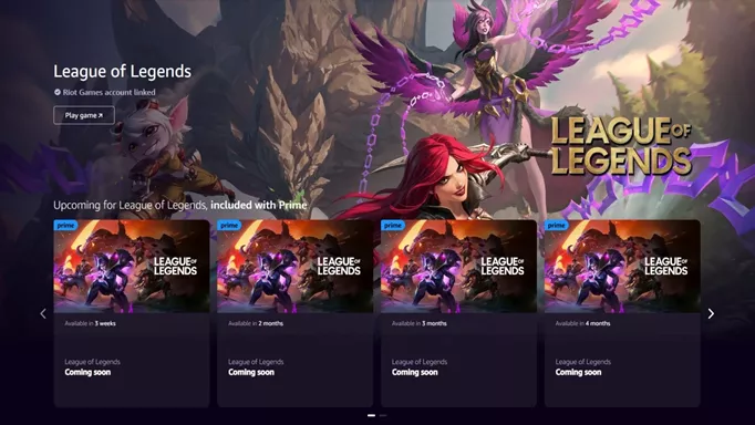 League of Legends Prime Gaming Loot to End in March 2024