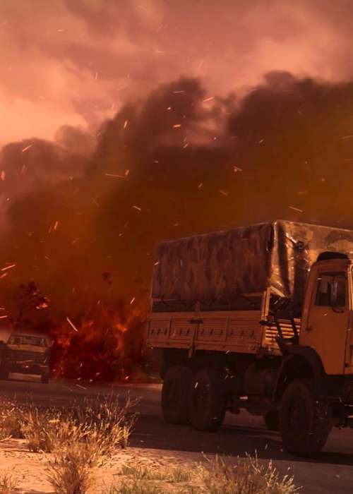 MW2 Campaign: Reach The Front Of The Convoy In Violence And Timing