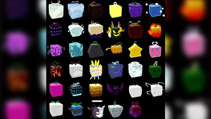 an image of the fruits in Blox Fruits