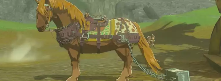 Here's how you get & equip Towing Harness on a horse in Zelda: Tears of the Kingdom