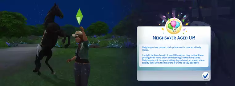 How to age up Horses in The Sims 4 Horse Ranch