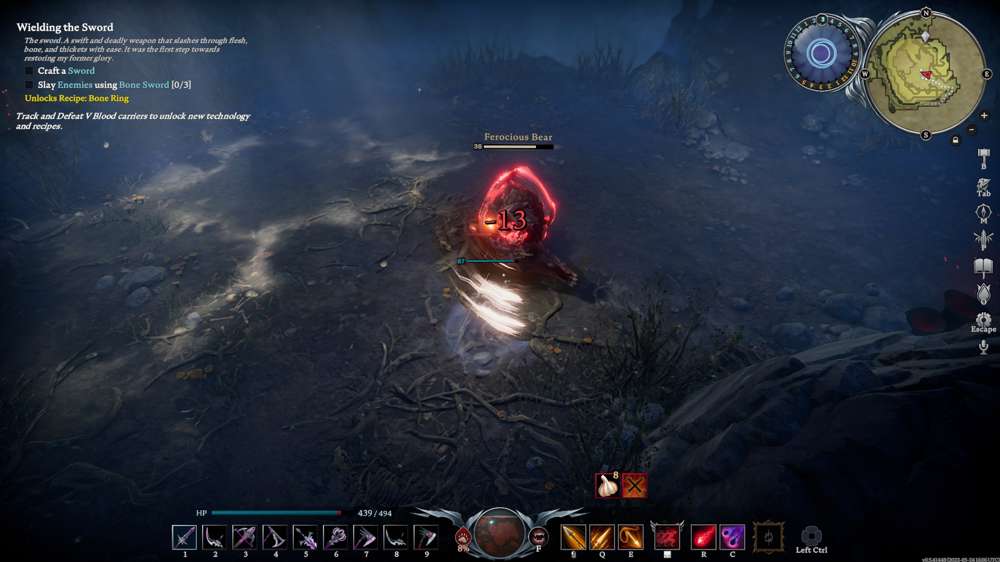 How to find & beat the Ferocious Bear in V Rising