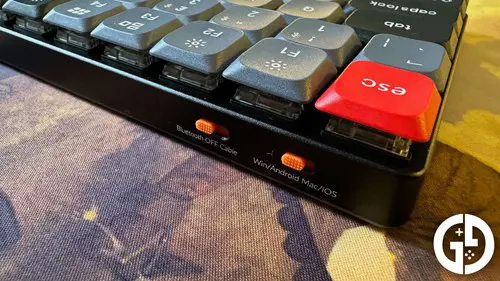 Switches on the Keychron K3 Pro