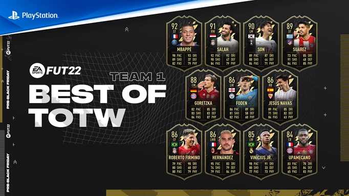 FIFA 22 Best of TOTW team 1