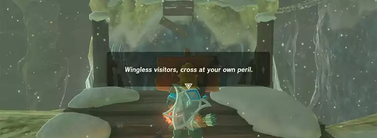 How to cross the bridge to Rito Village in Zelda: Tears of the Kingdom
