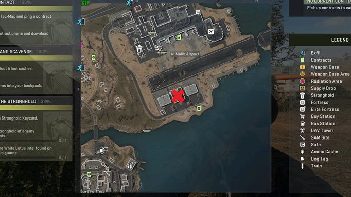 MW2 DMZ Control Tower Conference Room Key Location